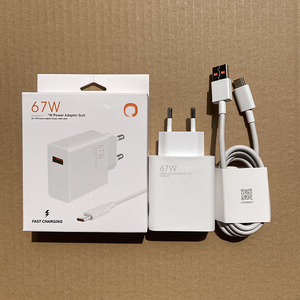 33W/67W/120W充電コンボ充電器USBType Cケーブルコード壁充電器Type-A Type-C PD3.0QC3.0 Xiaomi Mi用充電器ブロック - Product Image 1