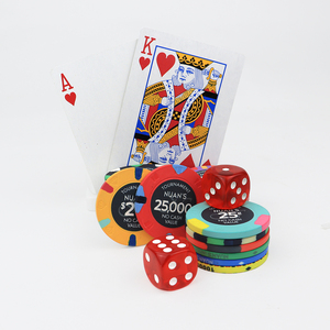 Bán Sỉ Chip Poker Bằng Gốm 39Mm Sang Trọng Bộ Monte Carlo 10G Tùy Chỉnh Logo Của Bạn Khắc Cho Trò Chơi Casino - Product Image 3