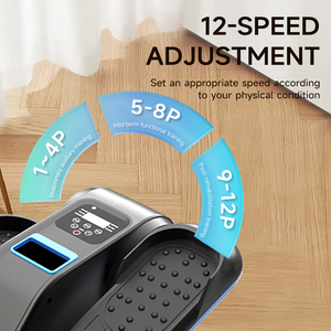 Bán Buôn Xách Tay Thép Điện ABS Bàn Đạp Bước Tập Thể Dục Xe Đạp Nhà Phòng Tập Thể Dục Tập Thể Dục Huấn Luyện Viên Người Cao Tuổi Phục Hồi Chức Năng Hình Elip - Product Image 6