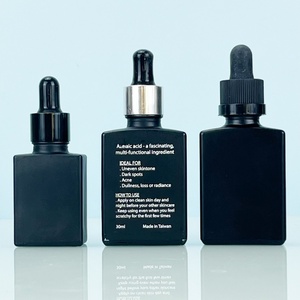 Botella de Vidrio Rectangular de Alta Calidad para Aceites Esenciales, con Logotipo Serigrafiado, 15ml 30ml 50ml, con Tapa de Aluminio Dorada - Product Image 6