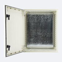 Boîte de distribution Seabox FRP, étanche IP66, IK08, ignifuge, anti-poussière, boîtier électronique extérieur, 500*400*200mm, CE