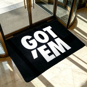 Tapis de sol personnalisé avec slogan imprimé, citation streetwear, design de texte personnalisé pour la décoration de la salle de sport - Product Image 5