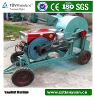 Machine à copeaux de bois Tianyuan de haute qualité, homologuée CE, 7,5 kW, avec 1 an de garantie, pour l'engraissage des animaux, copeaux de bois pour poulets, copeaux de bois pour chevaux