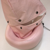 Oreiller de voyage en U pour enfants, détachable avec capuche, multifonctionnel, appui-tête de voiture, oreiller de sommeil, fermeture personnalisée par fermeture éclair/boutons