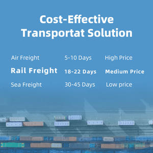 Transporte de carga de <span class=keywords><strong>tren</strong></span>/ferrocarril puerta <span class=keywords><strong>a</strong></span> puerta, envío <span class=keywords><strong>a</strong></span> Europa, servicios DDP, despacho de aduanas, LCL + agente de envío urgente - Product Image 2