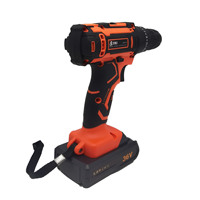 Juego de Herramientas Eléctricas Combinadas BINLI, Taladro Inalámbrico de Impacto con Batería de Litio de 21V, Mini Taladro Eléctrico, Estuche de Acero Inoxidable