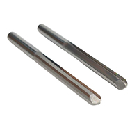 Fresa de ranura recta de flauta de 4-8MM2 para broca de enrutador Cnc de madera, herramientas de grabado, fresa con vástago recto