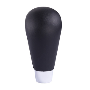 Hyundai Sonata Automatic Gear <b>Shift</b> <b>Knob</b> Black Leather Ergonomic Design For 8th Generation Car - Product Image 3