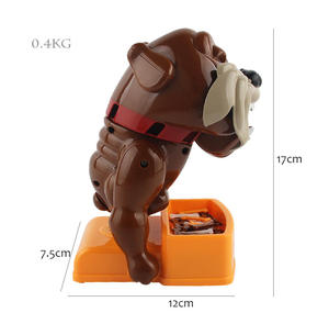 Jeu de société électronique amusant pour animaux de compagnie pour les fêtes, jouet interactif périlleux parent-enfant, cartes de l'os du mauvais chien qui se désintègre - Product Image 4