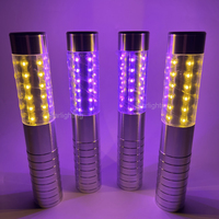 Bouteille de champagne en alliage d'aluminium acrylique Topper Light LED Clignotant Bouteille Strobe Baton LED Sparklers pour Discothèque Party Bar