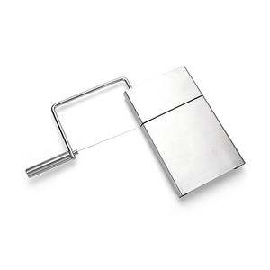 Cuchillo de mantequilla de acero inoxidable para el hogar queso jamón queso rebanador con escala - Product Image 6