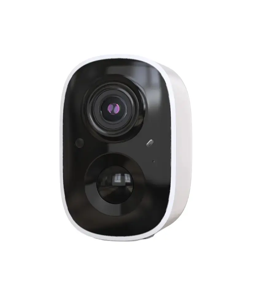 Outdoor Dual Light Mini Camera Nachtzicht Ai Motion Detection Security Surveillance Draadloze Cctv Camera Low Power Camera