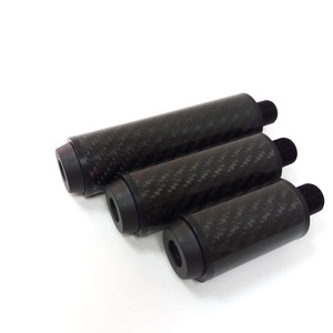 Xmlivet 2/3/4inch optional schwarz Carbon queue extensions für Uni-Loc hinweise können verlängern zweimal schnelle Gemeinsame Billard Pool queue extender - Product Image 4