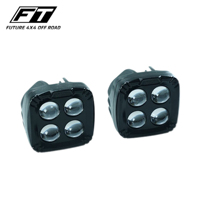 Lumière décorative de capot à LED CREE ambre certifiée CE, large plage de tension 9-30V, pour véhicule tout-terrain Defender FUTURE 4X4 d'origine