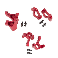 RC Car OP Pièces en alliage d'aluminium Bras de suspension d'articulation de direction pour 1/18 LaTrax Teton