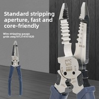 Pince coupante multifonction en acier allié chrome-vanadium Great Wall Tools pour serrage, serrage ferme, cisaillement et sertissage