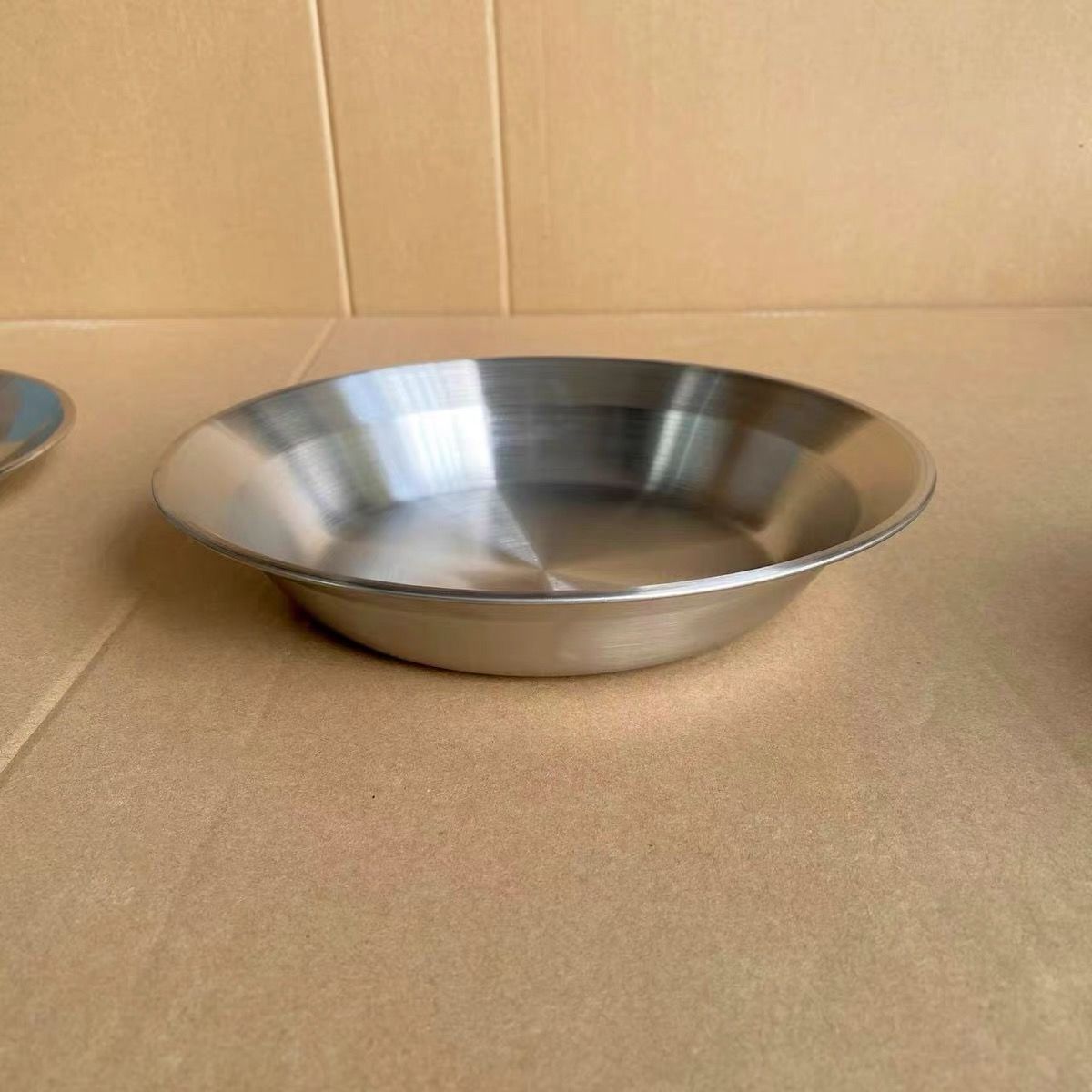 Assiette de pique-nique de 22 cm de profondeur