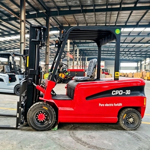 Forklift Listrik 4 Ton Tinggi Angkat 3-6m untuk Industri Pabrik dan Pengangkutan di Area Pabrik, Forklift Tugas Berat - Product Image 6