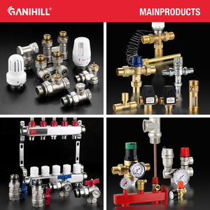 Panel kontrol suhu layar sentuh logam, termostat udara segar untuk pemanasan lantai PC ruang Air - Product Image 4
