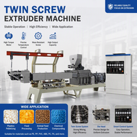 Machine d'extrusion alimentaire industrielle pour la fabrication de céréales de petit-déjeuner et de snacks soufflés à base de flocons de maïs avec contrôle automatique