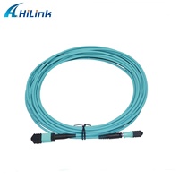 Kabel QSFP+ MPO 8 Core / 12 Core Tipe MM B Female MPO ke MPO Fiber Patch Cord 10M