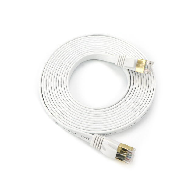 Cat7 Cable SSTP Roll Per Ethernet Flat Network Cable Cat 7