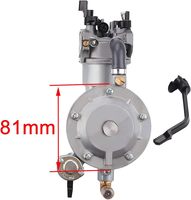 GX160 GX200 Carburateur double carburant pour HON-DA GX 160 GX 200 Kit de conversion essence/GPL 2KW 2.8KW 170F Générateur Pompe à eau