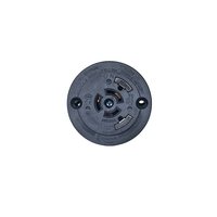 Base de contrôle optique rotative étanche avec prise Nema et capteur optique de contrôle de signal lumineux