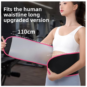 Neoprene Waist Trainer Body Slimming Shaper Fitness Training Sauna Weight Loss Sweat <b>Belt</b> Waist Trimmer <b>Belt</b> - Product Image 4