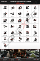 Machine à rames T-Bar Landmine à charge par plaques, pour entraînement des muscles avant et arrière, usage commercial en salle de sport
