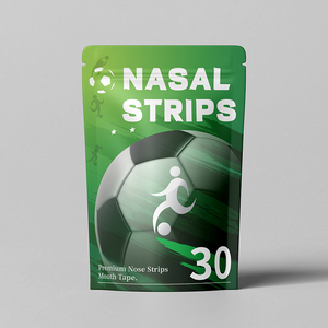แผ่นปิดจมูกสำหรับออกกำลังกาย ผลิตจากผ้าไม่ทอ ระบายอากาศได้ดี ดีไซน์บรรจุภัณฑ์ใหม่ เพื่อการหายใจที่ราบรื่นยิ่งขึ้นระห<span class=keywords><strong>ว</strong></span>่างออกกำลังกาย - Product Image 1