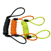 Outil de sécurité en gros, sangle en plastique, spirale, lanière enroulée, boucles de terminal/rappel, câble à ressort, corde d'avertissement