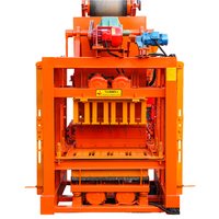 Offre Spéciale : Machine à Briques en Ciment Semi-Automatique QTJ4-26C, Machine à Blocs de Pavé, Ligne de Production de Briques