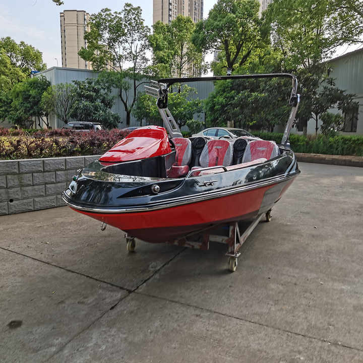 High-performance 15ft Mini Yacht - Double-Layer Fiberglass Boat