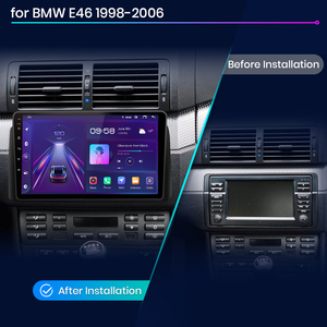 Radio para Auto <span class=keywords><strong>Android</strong></span> 15 para BMW E46 M3 318/320/325/330/335 1998 - 2006 <span class=keywords><strong>Reproductor</strong></span> de DVD Carplay <span class=keywords><strong>Android</strong></span> Auto GPS - Product Image 2