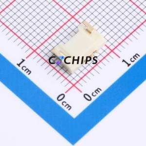 HX MX1.25-3A-WRS Wire-to-Board Pin Header SMD,P=1.25mm,Horizontal Mount Connector 1x3P 1.25mm Horizontal Mount 3P - Product Image 2