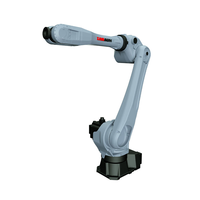 Brazo Robótico ONA Personalizado de 6 Ejes y 600 kg, Programable por PLC, 2340 mm, Radio de 1.7 m, Fresadora con Certificación CE, Color Gris, para Soldadura
