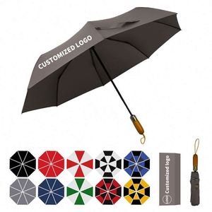 Automatic Folding Sun Foldable Promotional Custom Umbrella <b>Smart</b> Portable with Shelter - Product Image 1