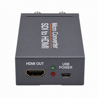Convertisseur bidirectionnel SDI vers HDMI UNIEAN avec sortie en boucle 1080P 3G-SDI Broadcast