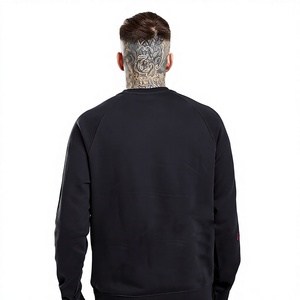 Unisex 100% Cotton Crewneck <b>Fleece</b> Eco-Friendly Custom Printed Wholesale High Quality Winter Solid Pattern <b>Lined</b> <b>Hoodie</b> - Product Image 4
