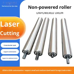 بكرات ناقلة من الفولاذ المقاوم للصدأ المغطى بالمطاط غير المزودة بالطاقة للبيع بالجملة من الشركة المصنعة عبر الحدود لأنظمة خطوط التجميع - Product Image 2