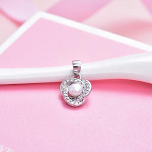 Fantaisie en argent Sterling 925 et perle d'eau douce, ensemble de bijoux brésiliens blanc en or, zircon cubique Aaa, nouvelle collection - Product Image 4