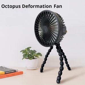 พัดลมรถเข็นเด็กแบบพกพาขนาดเล็กใช้แบตเตอรี่ชาร์จได้3สปีดแบบถอดได้ - Product Image 4