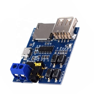 MP3 Lossless Decoding Board Audio Plug-in U Disk <span class=keywords><strong>Decoder</strong></span> Thẻ TF USB Player Module Đi kèm với bộ khuếch đại công suất - Product Image 2