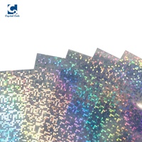 Kertas Stiker Label Printer Inkjet Pola Gelembung Perekat Sendiri A4 8.5*11 Inch Mengkilap Berkilau