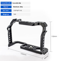 Mini Trípode de Aleación de Aluminio para Cámaras CCTV Pequeñas, Soporte Universal para Cámara, Carcasa Portátil Negra Compatible