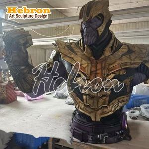 Personaje de Dibujos Animados de <span class=keywords><strong>Marvel</strong></span> Personalizado, <span class=keywords><strong>Thanos</strong></span> para Hulk, Iron Man, Halloween, Navidad, Anime, Hecho a Mano, Pintado a Mano - Product Image 2