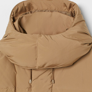 Veste bouffante décontractée en polyester/coton de haute qualité pour hommes avec capuche tissu en toile d'hiver à séchage rapide et respirant en gros - Product Image 5