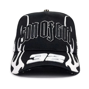 Gorras de Béisbol de Alta Calidad con Diseño de 5 Paneles de Gamuza para Hombre, Gorras Deportivas con Pedrería, Gorras Personalizadas Baez X Adriano Zendejas - Product Image 3