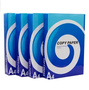 Impressora branca para fotocópia de escritório, papel de cópia A4 5*500 peças